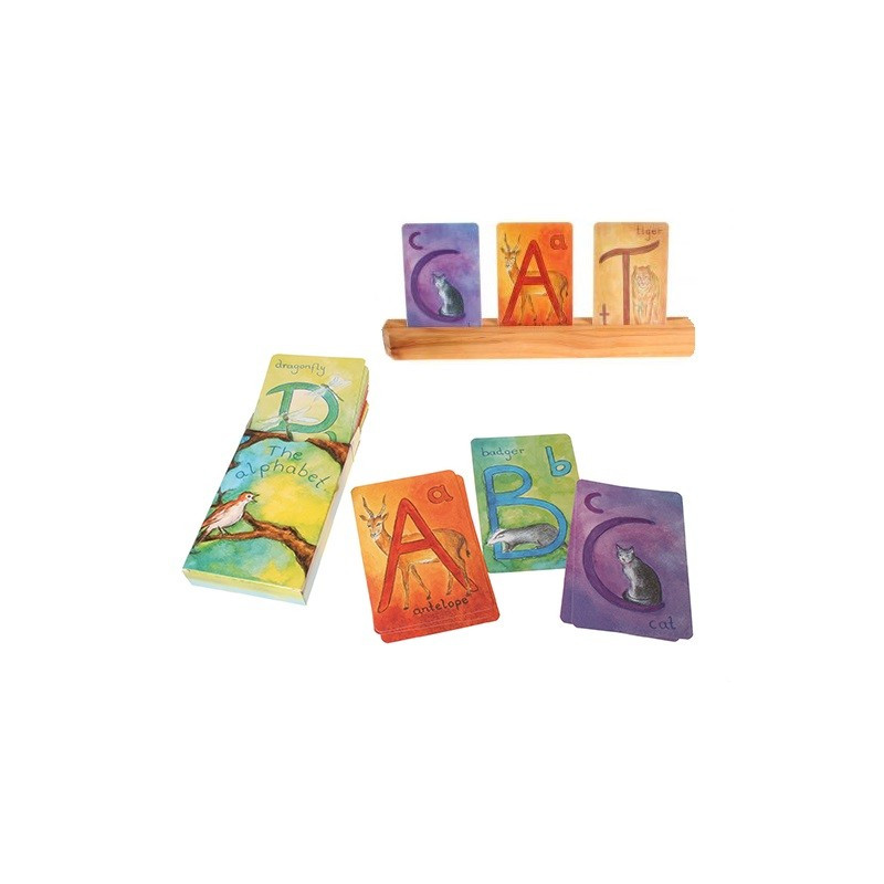 Cartes alphabet, les lettres grimm's