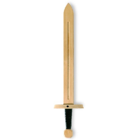Epée de chevalier étoilé, jouet solide en bois legler
