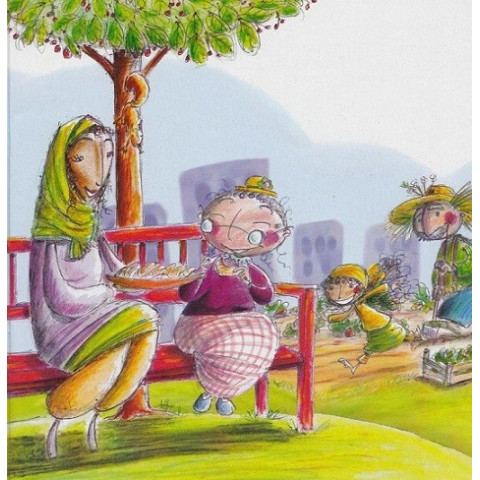 Le jardin partagé, livre illustré pour enfant, Pour penser à l'endroit