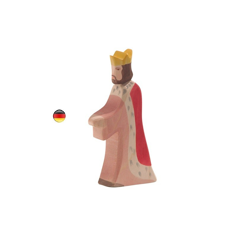 Roi, figurine jouet en bois du chateau, ecologique et éthique de Ostheimer