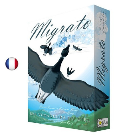 Migrato,  les migration des oiseaux, jeu de strategie ecologique et ethique de opla editions