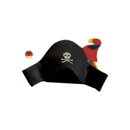 chapeau costume de pirate avec cache oeil en tissu pour deguisement enfant, bartl