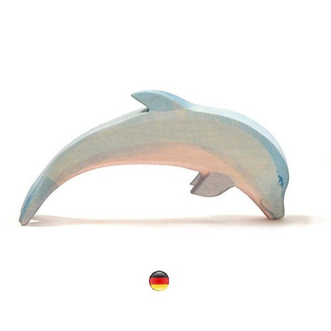 Figurine dauphin, jouet en bois steiner waldorf de Ostheimer
