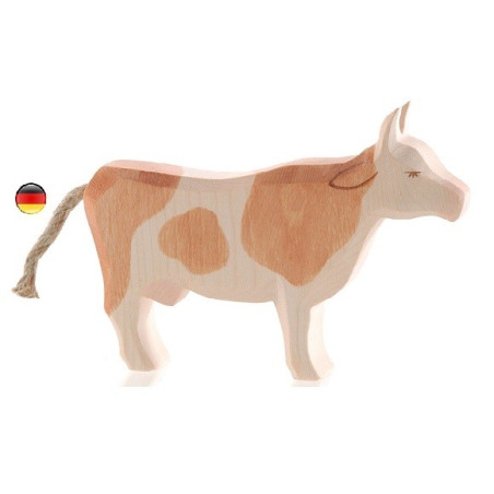 Figurine vache, animal, jouet en bois ostheimer steiner waldorf ostheimer atelier des peupliers