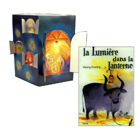 Calendrier d'avent et livre de noel : la lumière dans la lanterne, steiner waldorf edition iona 