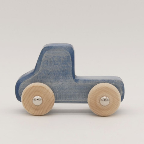 Chariot de marche à pousser avec frein, jouet en bois Verneuer