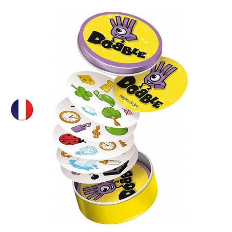 Dobble,  jeu de société français, d'observation, de reflexes et de rapidité, + 6ans. de Asmodee