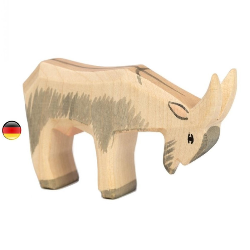 Figurine chèvre, animal, jouet en bois steiner waldorf Ostheimer