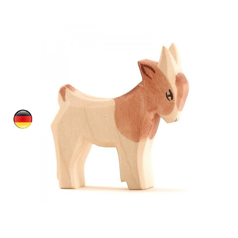 Figurine chèvreau, animal, jouet en bois steiner waldorf Ostheimer