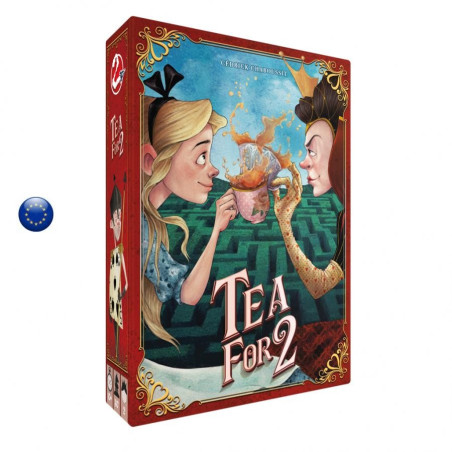 Tea for two, Jeu de strategie pour 2, une partie de carte entre Alice et la dame de coeur, de space cowboys france