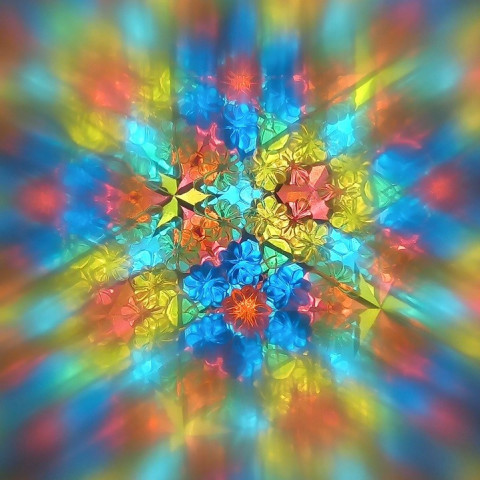 Kaleidoscope rotatif