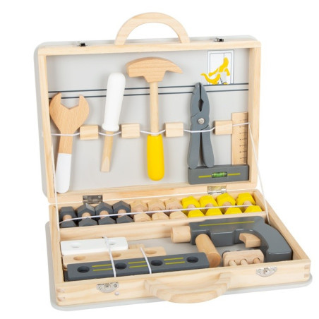 Coffre, valise à outils, jouet en bois Miniwob