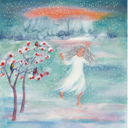 La petite fille de neige, livre illustré