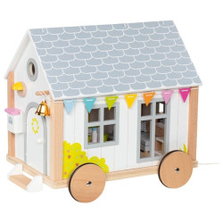 Tiny house, maison de poupée roulotte