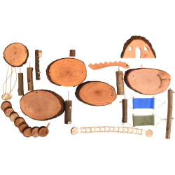 cabane-aire de jeux pour lutins jouet en bois ecologique et ethique steiner waldorf magic wood