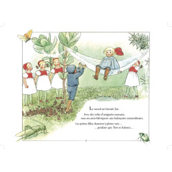 Tom au pays des myrtilles, livre illustré de elsa beskow, ed Iona